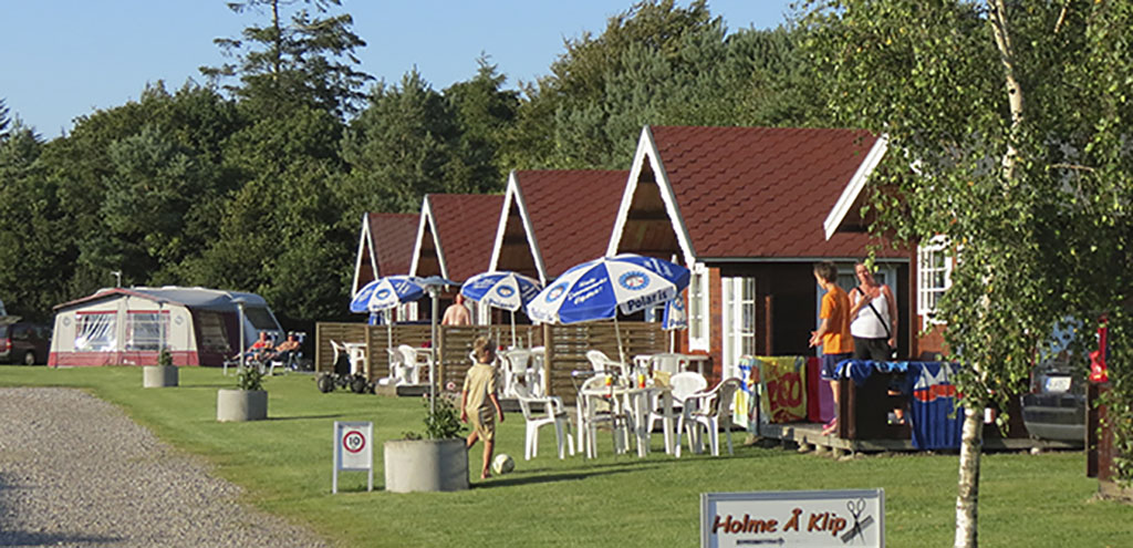 Campingpladser i naturskønne omgivelser - Holme Å Camping